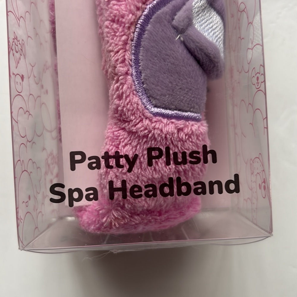 Squishmallows Patty the Cow Plush Pink Headband - Picture 6 of 12